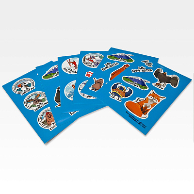 Стикерпаки Камчатка А5 на папиру